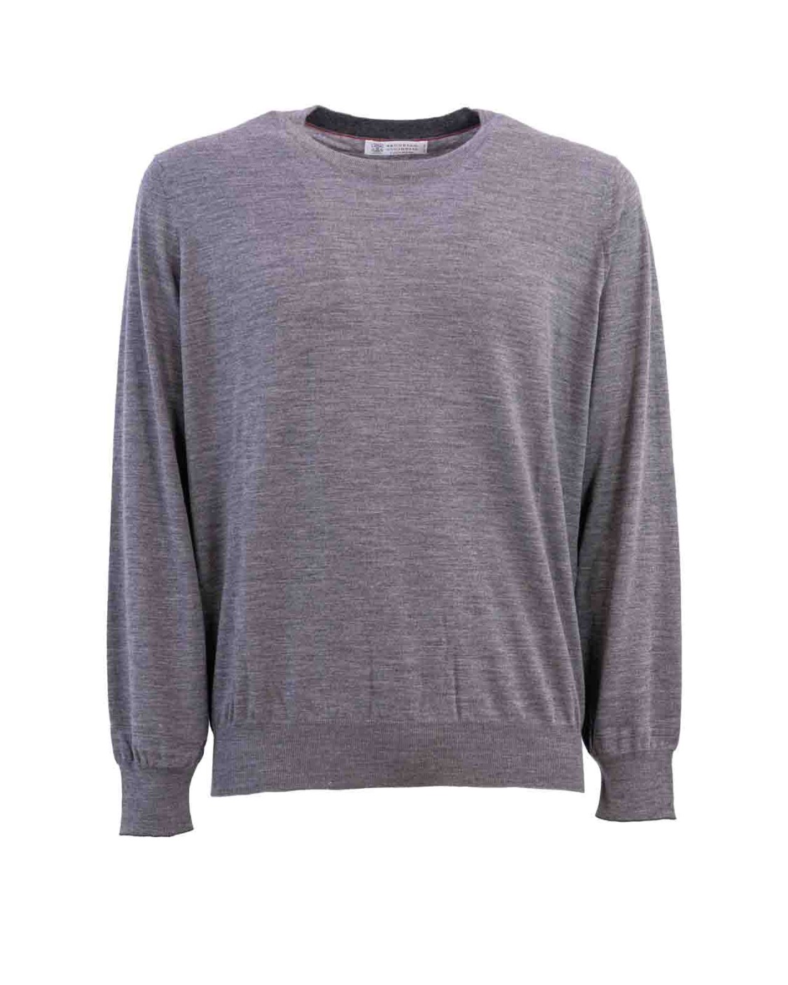 shop BRUNELLO CUCINELLI  Pull: Brunello Cucinelli maglia leggera in lana vergine e cashmere.
Scollo rotondo.
Polsini, scollo e fondo a costine.
Composizione: 90% lana 10% cashmere.
Made in Italy.. M2400100-66217 number 5725144